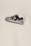 Hummel Minimal Nakışlı % 100 Pamuk Bisiklet Yaka Erkek T Shirt 912122-9003 BEYAZ