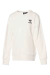 Hummel Pamuk Karışımlı Regular Fit Bisiklet Yaka Unisex Çocuk Sweat 921893-9003 BEYAZ