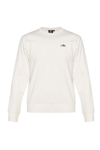 Hummel Pamuklu Regular Fit Bisiklet Yaka Erkek Sweat 922191-9003 BEYAZ
