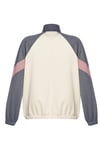 Hummel Pamuklu Regular Fit Dik Yaka Fermuarlı Bayan Sweat 922403-9157 EKRU-GRİ