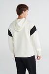 Hummel Pamuklu Regular Fit Kapüşon Yaka Fermuarlı Erkek Sweat 922399-9157 EKRU