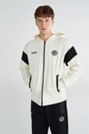 Hummel Pamuklu Regular Fit Kapüşon Yaka Fermuarlı Erkek Sweat 922399-9157 EKRU