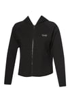 Hummel Pamuklu Regular Fit Kapüşonlu Fermuarlı Bayan Sweat 922436-2001 SİYAH