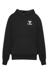 Hummel Pamuklu Regular Fit Kapüşonlu Yaka Logolu Unisex Çocuk Sweat 922362-2001 SİYAH