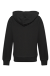Hummel Pamuklu Regular Fit Kapüşonlu Yaka Logolu Unisex Çocuk Sweat 922362-2001 SİYAH