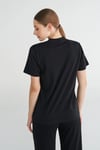 Hummel Pamuklu Regular Fit Logolu Bisiklet Yaka Kadın T Shirt 912261-2001 SİYAH
