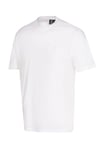 Hummel Pamuklu Regular Fit Logolu Bisiklet Yaka Erkek T Shirt 912263-9001 BEYAZ