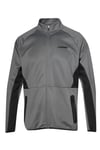 Hummel Regular Fit Dik Yaka Logolu Fermuarlı Erkek Sweat 922388-7319 GRİ