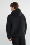 Hummel Regular Fit Kapüşonlu Fermuarlı Polar Erkek Sweat 922429-2001 SİYAH