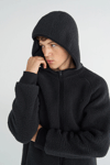 Hummel Regular Fit Kapüşonlu Fermuarlı Polar Erkek Sweat 922429-2001 SİYAH