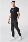 Hummel Regular Fit Logo Baskılı Yüksek Bel Erkek Eşofman Altı 931918-2001 SİYAH
