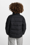 Hummel Regular Fit Logolu Dik Yaka Unisex Çocuk Mont 229654-2001 SİYAH