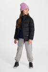 Hummel Regular Fit Logolu Dik Yaka Unisex Çocuk Mont 229654-2001 SİYAH