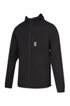 Hummel Regular Fit Logolu Kapüşon Yaka Erkek Eşofman Üstü 922514-2001 SİYAH