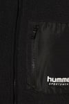 Hummel Relaxed Fit Dik Yaka Fermuarlı Polar Bayan Sweat 922363-2001 SİYAH