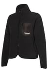 Hummel Relaxed Fit Dik Yaka Fermuarlı Polar Bayan Sweat 922363-2001 SİYAH
