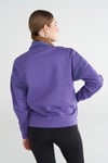 Hummel Relaxed Fit Yarım Fermuarlı Dik Yaka Logolu Bayan Sweat 922347-2893 MOR