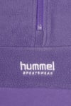 Hummel Relaxed Fit Yarım Fermuarlı Dik Yaka Logolu Bayan Sweat 922347-2893 MOR