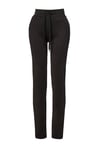 Hummel Streç Regular Fit Yüksek Bel Boru Paça Bayan Eşofman Altı 932315-2001 SİYAH