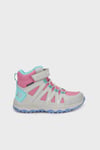 Hummel Su Geçirmez Logolu Cırt Cırtlı Unisex Çocuk Bot 900822-3534 PEMBE-BEYAZ