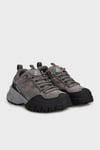 Humtto Deri Karışımlı Bağcıklı Sneaker Bayan Ayakkabı 679-350354B2 KOYU GRİ