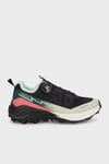 Humtto Logolu File Detaylı Kalın Taban Sneaker Bayan Ayakkabı 679-860714B SİYAH-BEJ