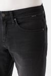 Hunter Pamuklu Rahat Kesim Düz Paça Jeans Erkek Kot Pantolon 0020218775 KOYU GRİ