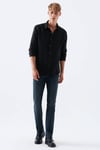 Hunter Pamuklu Regular Fit Boru Paça Jeans Erkek Kot Pantolon 0020231891 SİYAH