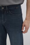 Hunter Pamuklu Regular Straight Fit Normal Bel Düz Paça Jeans Erkek Kot Pantolon 0020291286 LACİVERT