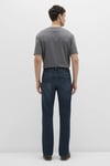 Hunter Pamuklu Regular Straight Fit Normal Bel Düz Paça Jeans Erkek Kot Pantolon 0020291286 LACİVERT