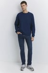 Hunter Pamuklu Regular Straight Fit Normal Bel Jeans Erkek Kot Pantolon 0020283045 LACİVERT