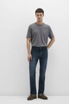 Hunter Pamuklu Regular Straight Fit Normal Bel Düz Paça Jeans Erkek Kot Pantolon 0020291286 LACİVERT