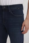 Hunter Pamuklu Regular Straight Fit Normal Bel Düz Paça Jeans Erkek Kot Pantolon 0020290825 LACİVERT