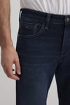 Hunter Pamuklu Regular Straight Fit Normal Bel Düz Paça Jeans Erkek Kot Pantolon 0020290825 LACİVERT