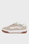 Hylane Deri Karışımlı Logolu Sneaker Unisex Ayakkabı VN000D1JCY91 Gri-Krem