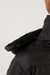 İçi Peluş Astarlı Çıkarılabilir Kapüşonlu Şişme Erkek Çocuk Mont 57611967 Siyah-Taş-Siyah