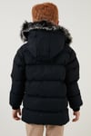 İçi Peluş Astarlı Çıkarılabilir Kapüşonlu Suya Dayanıklı Şişme Erkek Çocuk Mont 5760023 LACİVERT