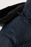 İçi Peluş Astarlı Çıkarılabilir Kapüşonlu Şişme Erkek Çocuk Mont 57611967 LACİVERT-BEYAZ-KIRMIZI