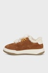 İçi Peluş Süet Sneaker Kadın Ayakkabı 38925K3722 CAMEL