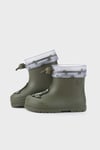 Igor Mendi Dino Desenli Unisex Çocuk Yağmur Çizmesi W10323 KOYU YEŞİL