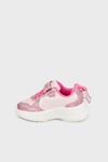 Işıklı Cırtlı ve Bağlamalı Sneaker Kız Çocuk Ayakkabı BUCK3041 PEMBE