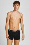 Jack & Jones Additıonals Jacblack Streç Pamuklu Logolu 5 Pack Erkek Boxer 12167028 SİYAH
