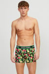 Jack & Jones Additionals Jacpink Pamuklu Streç 3 Pack Erkek Boxer 12250612 SİYAH