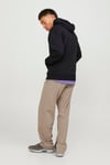 Jack & Jones Core Jcoblack Relaxed Fit Kapüşonlu Erkek Sweat 12245407 SİYAH
