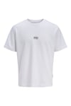 Jack & Jones Core Jcobreeze Logolu Pamuk Karışımlı Erkek T Shirt 12298989 BEYAZ