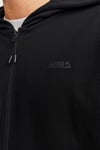 Jack & Jones Core Jcocloud Streç Pamuklu Relaxed Fit Kapüşonlu Erkek Sweat 12253764 SİYAH