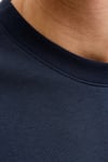 Jack & Jones Core Jcofusion Logo Baskılı Pamuk Karışımlı Erkek T Shirt 12289880 LACİVERT