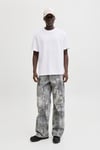 Jack & Jones Core Jcofusion Pamuk Karışımlı Erkek T Shirt 12289962 BEYAZ