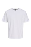 Jack & Jones Core Jcofusion Pamuk Karışımlı Erkek T Shirt 12289962 BEYAZ