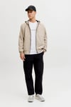 Jack & Jones Core Jcofusion Pamuklu Regular Fit Logolu Erkek T Shirt 12289936 BEYAZ